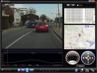 Kamera operativní FULL HDs GPS COMPACT LCD GPS logger on board do auta
