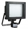 Venkovní LED diodový reflektor s bílým světlem vhodný jako nízkoenergetické přisvícení bezpečnostních kamer. 